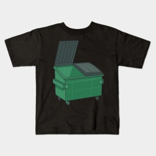 Dumpster Rubbish Bin Kids T-Shirt